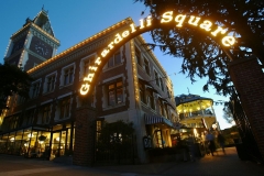 San Francisco Ghiradelli Square at Night